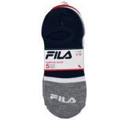 Wholesale - 5pk FILA SIMPLE STRIPE SUPER NS SOCKS SIZE 10-13, UPC: 193159157821